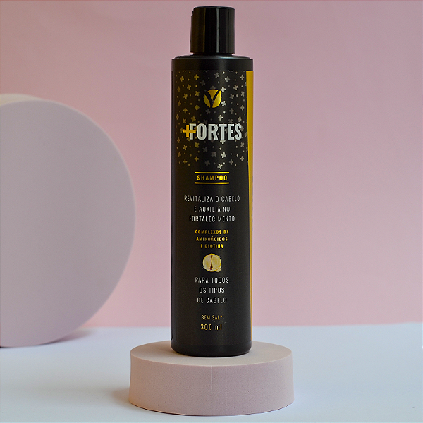 Shampoo + Mais Fortes 300 ml - mais força e resistência aos fios - Viver+