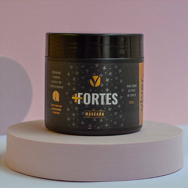 Máscara Capilar + Mais Fortes 500 g - força e resistência  Viver+