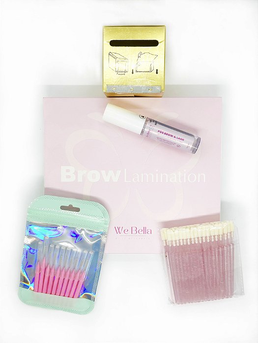 Kit Completo Brow Lamination - We Bella