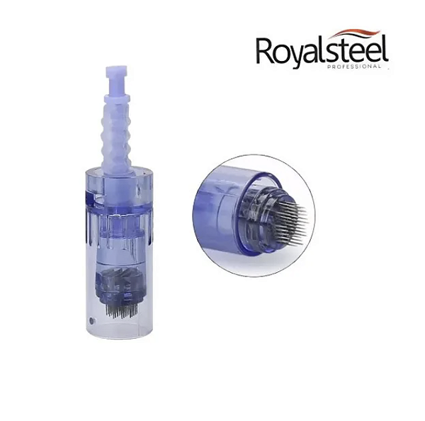 Cartucho para Dermapen c/ Anvisa A1-C 24 pontas - Royal Steel