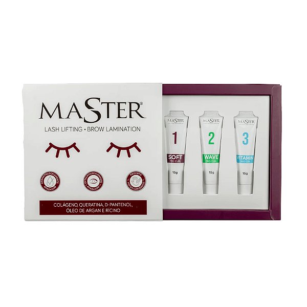 Kit Brow Lamination Lash Lifting Master Premium 15g