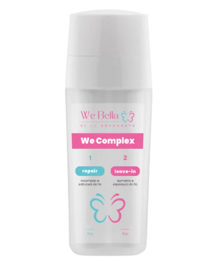 Kit We Complex: Passo 1 Repair e Passo 2 Leave-In We Bella