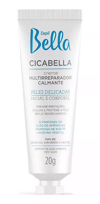 Cicabella Creme Multirreparador Calmante Depil Bella 20g