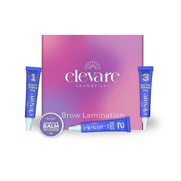 Kit de Brow Lamination e Lash Lifting Elevare 20g