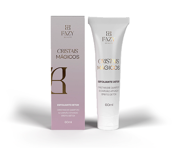 Esfoliante Detox Cristais Mágicos Fazy Beauté 60mL
