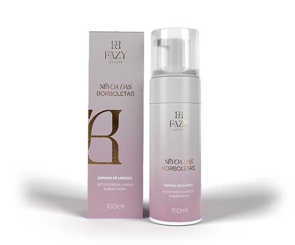 Espuma de Limpeza Névoa das Borboletas Fazy Beauté 150mL