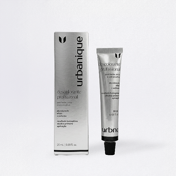 Descolorante Profissional para Sobrancelhas e Barba Urbanique 20mL