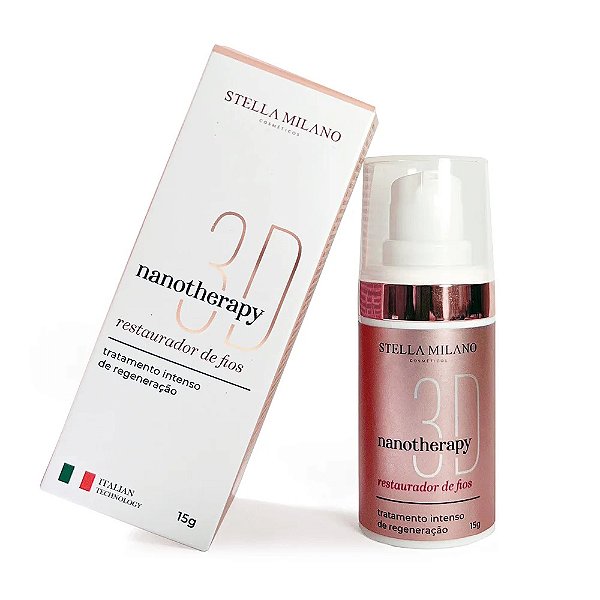 Nanotherapy 3D Regenerador para Sobrancelhas Stella Milano 15g