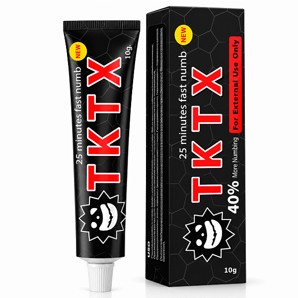 Anestésico TKTX Black 40% 10g