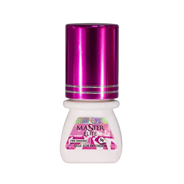 Cola Master Diamond Pink Extensão Cílios Secagem 0,5s