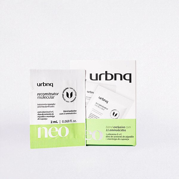Kit 10 Sachês Neo Reconstrutor Molecular Urbanique 10x2mL