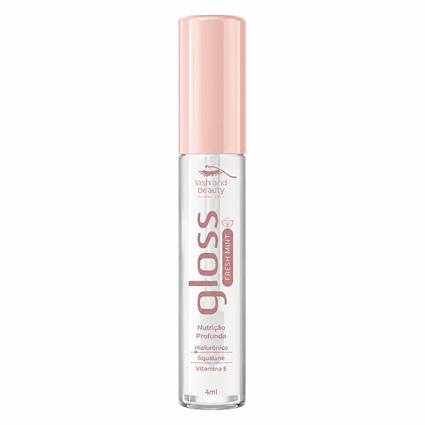 Gloss Labial Fresh Mint Lash and Beauty 4mL
