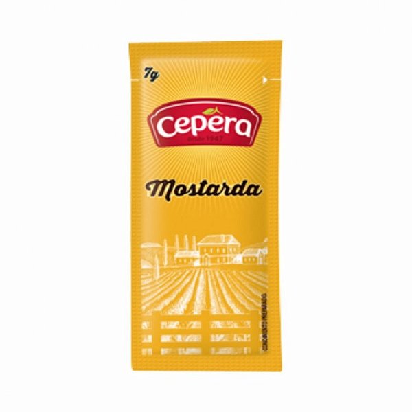 Mostarda Amarela Sachê Cêpera