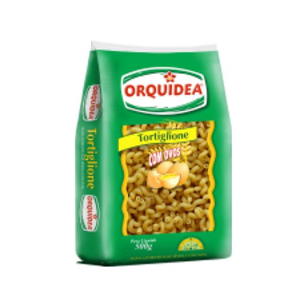 Macarrão Orquídea com Ovos Tortiglione 500g