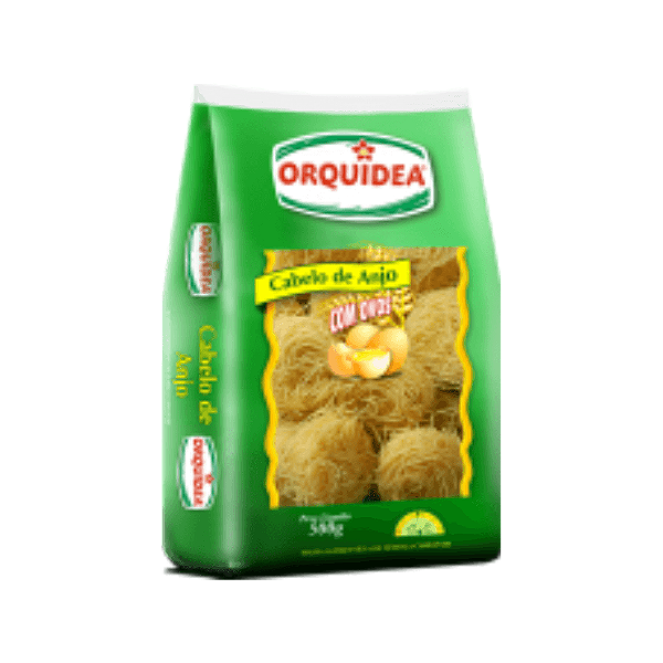 Macarrão Orquídea Massa Ninho com Ovos Cabelo de Anjo 500g