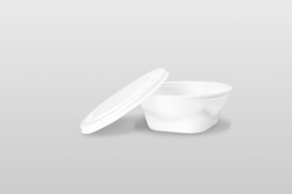 Marmiteiro com fundo quadrado com tampa - 1100ML