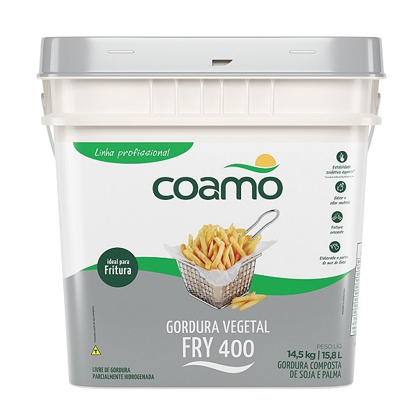 Gordura Vegetal Coamo Fry 400 14,5kg