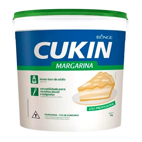 Margarina Cukin Bunge 75% de gordura  15kg