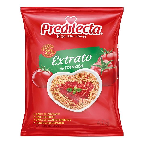 Extrato de Tomate Predilecta 1,7 kg