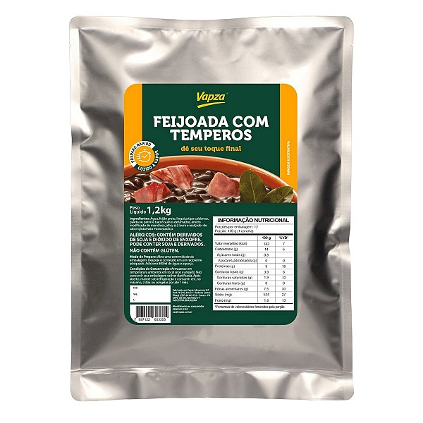 Feijoada com Temperos Vapza 1,2kg