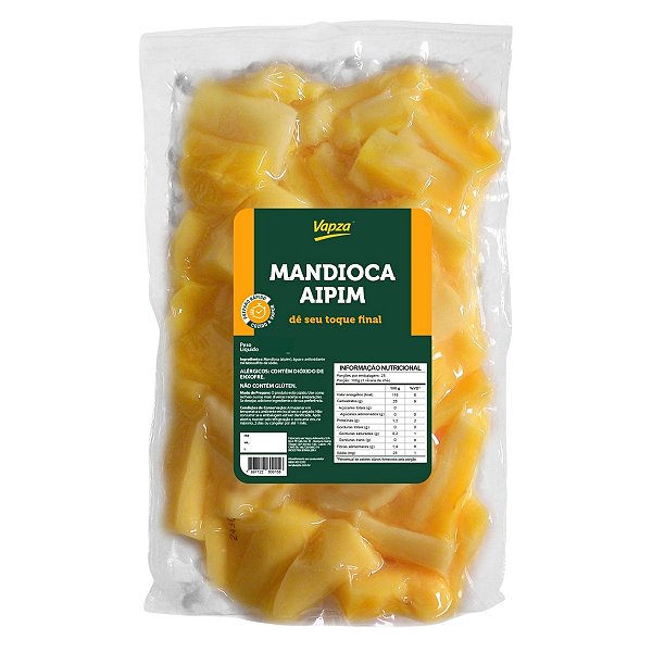 Mandioca Aipim Vapza 500g
