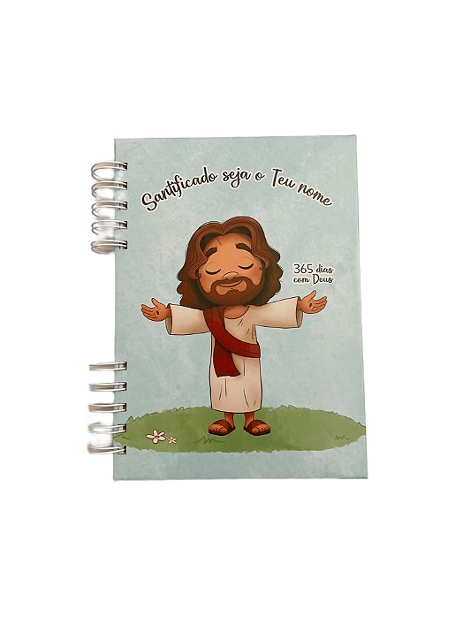 Planner 365 dias com Deus | Jesus - Cor: Verde