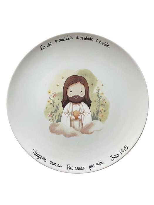 Prato Raso Pão da Vida 26cm