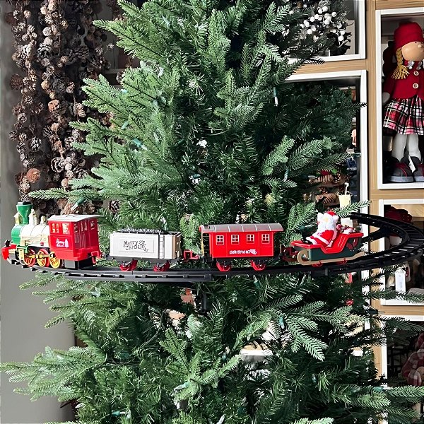 Trenzinho da Árvore de Natal