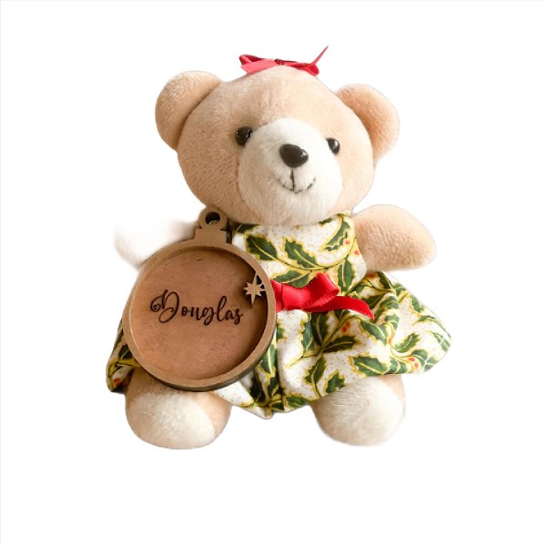 Urso Joana Personalizável