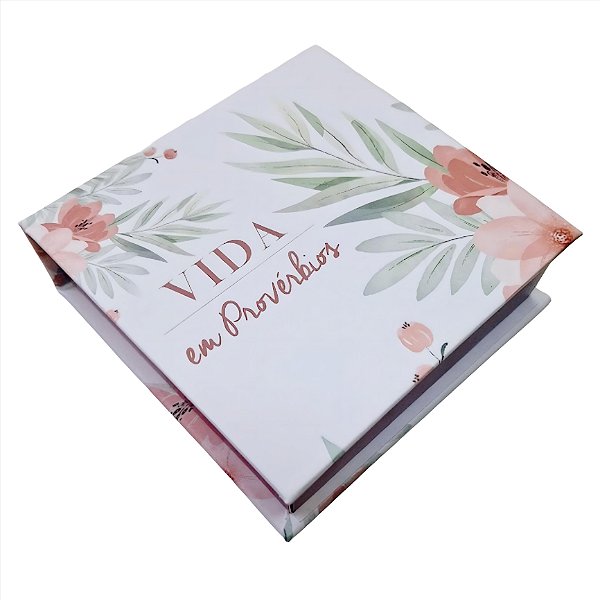 Caixinha De Versículos | Vida Em Provérbios - Floral