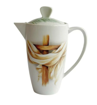 Bule Porcelana Cruz 600ml