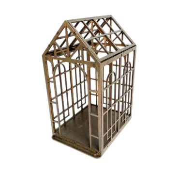 Casinha Decorativa Vazada 22,5cm