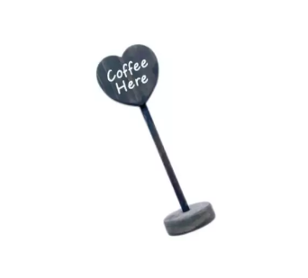 Placa de Madeira Coffee P