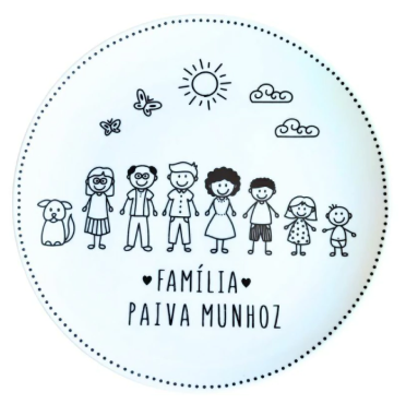 Prato Raso Familia Nova 26cm