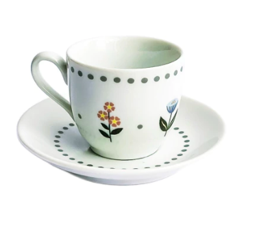 Xicara de Café coleção afeto 60ml