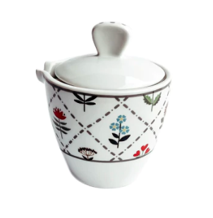 Açucareiro em Porcelana Afeto 250ml