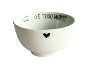 Bowl Porcelana Frase de Mãe Todo Mundo 400ml
