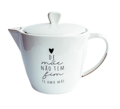 Bule Porcelana Coleção Mães 800ml