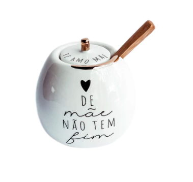 Açucareiro em Porcelana Mães 250ml