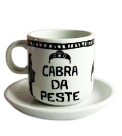Xícara de chá em Porcelana Junina Oxente 200ml
