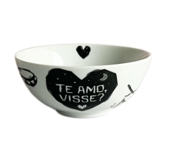 Tigela Porcelana Junina Média 15 cm