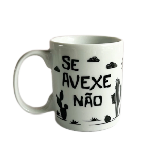 Caneca em Porcelana Junina Avexe 250ml