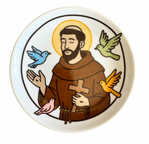 Prato Pão São Francisco 16cm