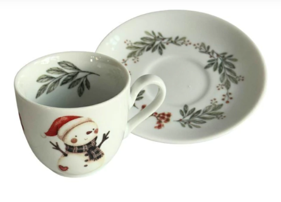 Xícara Café Noel 70ml