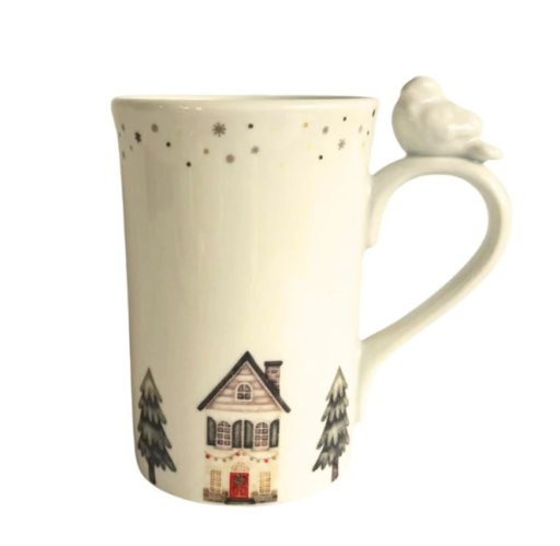 Caneca Pássaro Noel 250ml