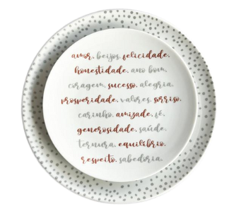 KIT RASO E SOBREMESA SPARKLES E ANO NOVO