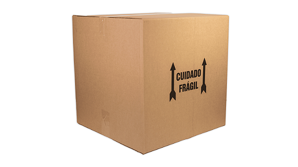 Caixa de Papelão 4 Abas N5 30 x 30 x 30