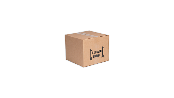 Caixa de Papelão 4 Abas N78 25 x 25 x 20