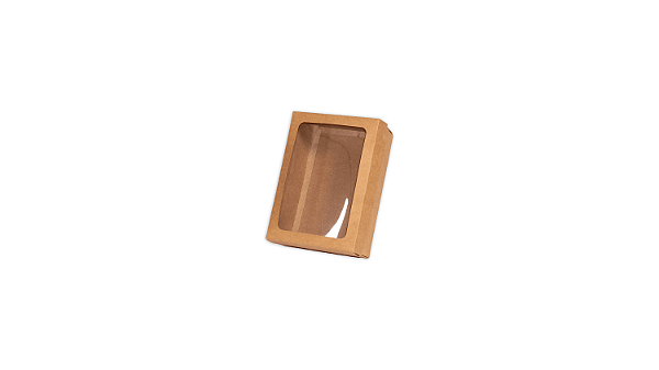 Caixa Kraft Com Visor 21 x 15 x 7