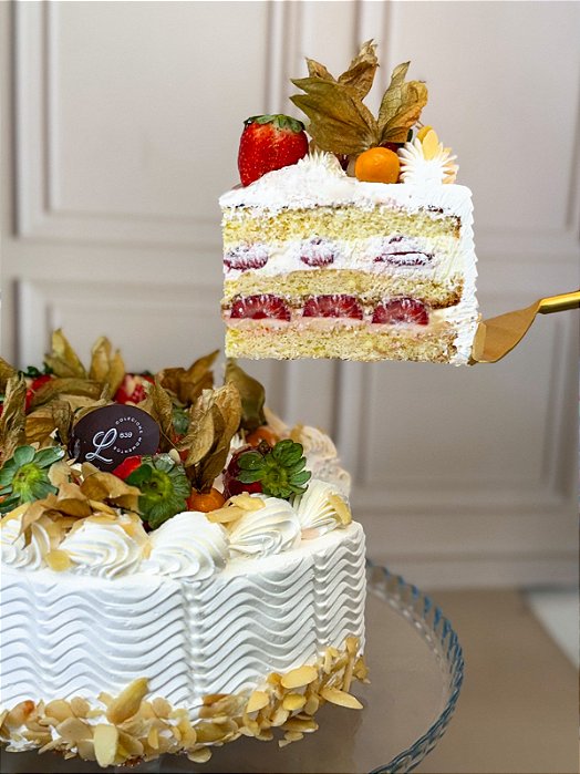 Torta Moranguinho e Nata